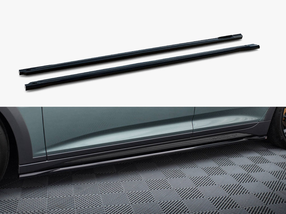 Side Skirts Diffusers compatible with Audi A6 Allroad C8