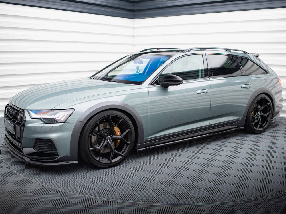Side Skirts Diffusers compatible with Audi A6 Allroad C8