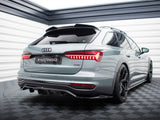 Spoiler CAP 3D compatible with Audi A6 Avant / A6 Allroad / A6 S Line Avant / S6 Avant C8 / C8 Facelift
