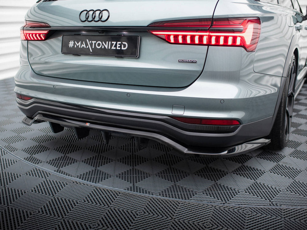 Rear Splitter (Vertical Bars) compatible with Audi A6 Allroad C8