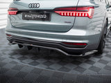 Rear Splitter (Vertical Bars) compatible with Audi A6 Allroad C8