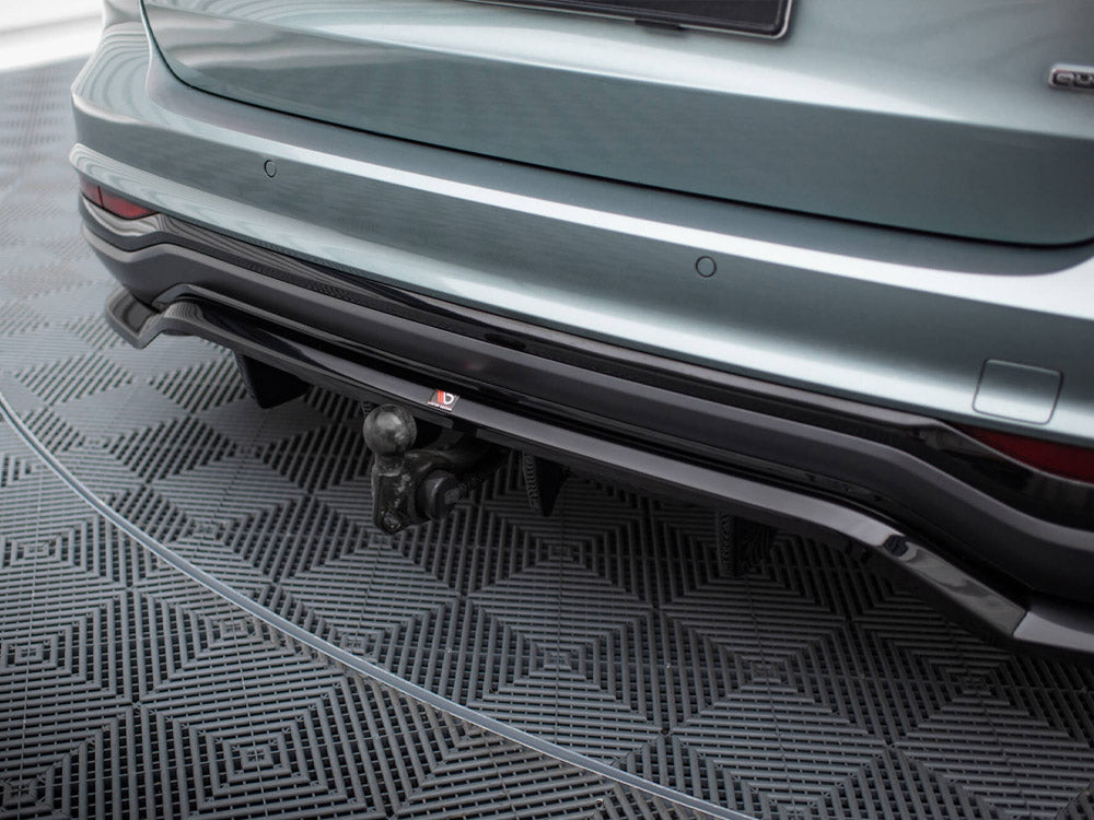 Rear Splitter (Vertical Bars) compatible with Audi A6 Allroad C8