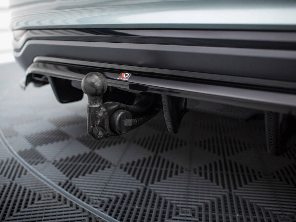 Rear Splitter (Vertical Bars) compatible with Audi A6 Allroad C8