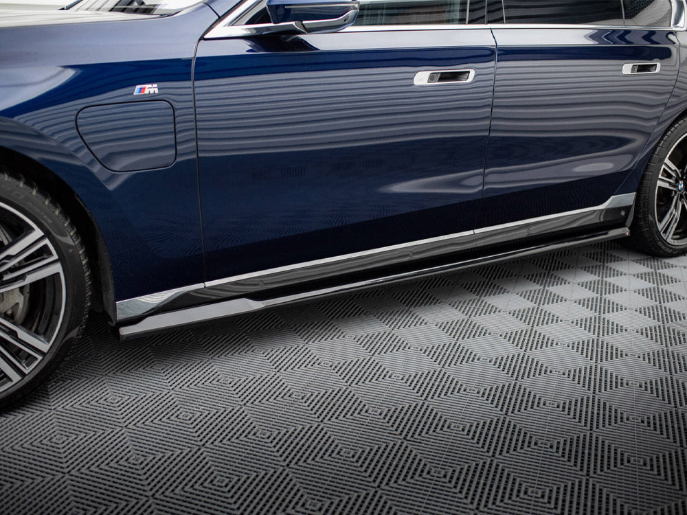Side Skirt Diffusers compatible with BMW 750e M-Pack G70