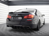 Rear Valance V.2 compatible with BMW 5 M-Pack F10 / F11 (Version with two single exhausts)