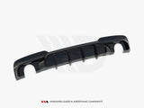 Rear Valance V.2 compatible with BMW 5 M-Pack F10 / F11 (Version with two single exhausts)
