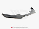 Street PRO Front Splitter V.3 + Flaps compatible with BMW 1 F20 M-Pack Facelift / M140i