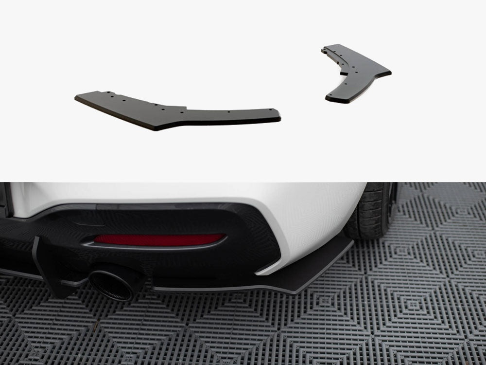 Street PRO Rear Side Splitters V.2 compatible with BMW 1 F20 M140i