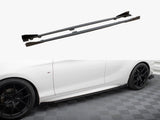 Street PRO Side Skirts Diffusers V.2 + Flaps compatible with BMW 1 F20 M135i / M140i / M-Pack