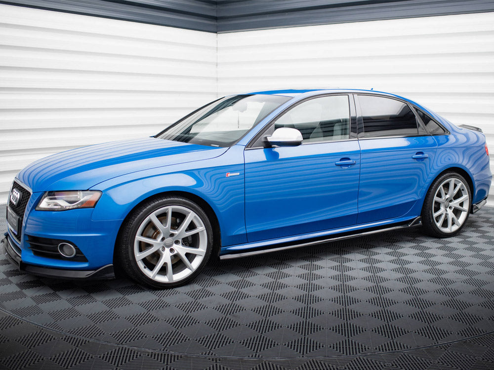Side Skirts Diffusers V.4 compatible with Audi A4 / A4 S Line / S4 B8