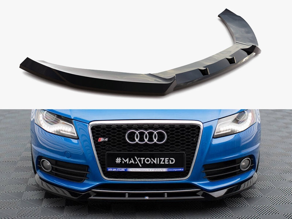 Front Splitter V.4 compatible with Audi S4 / A4 S Line B8