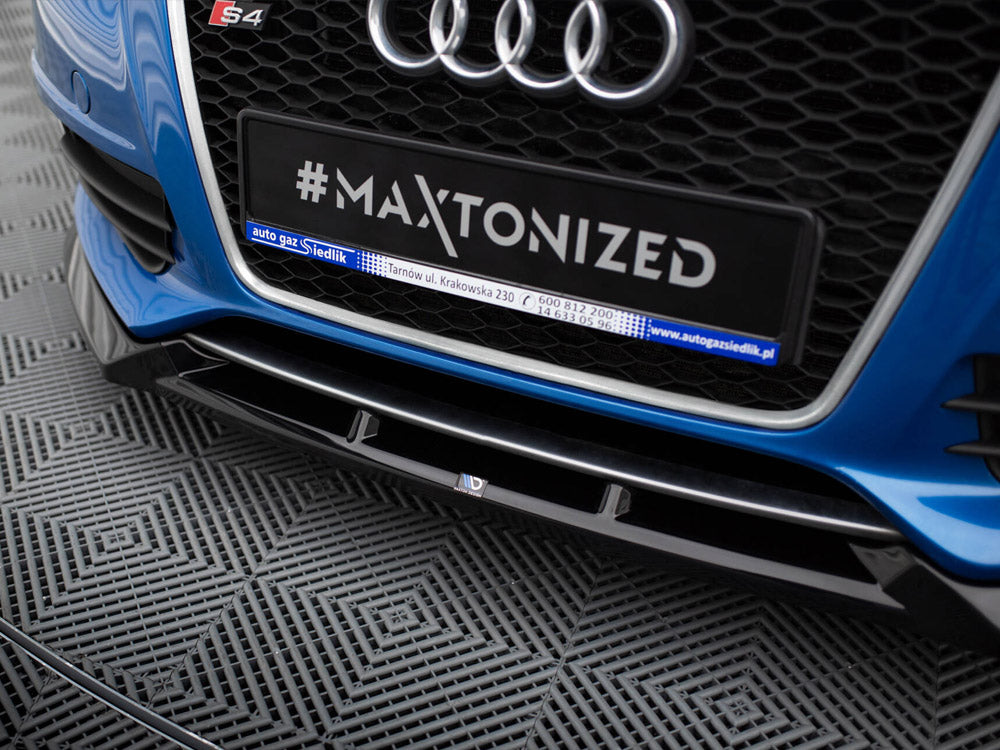 Front Splitter V.4 compatible with Audi S4 / A4 S Line B8