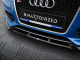 Front Splitter V.4 compatible with Audi S4 / A4 S Line B8