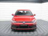 Front Splitter V.3 + Flaps compatible with Volkswagen Golf GTI / GTE / GTD / R-Line Mk8