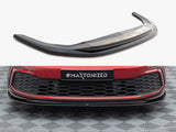 Front Splitter V.5 compatible with Volkswagen Golf GTI / GTE / GTD / R-Line Mk8
