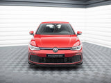 Front Splitter V.5 compatible with Volkswagen Golf GTI / GTE / GTD / R-Line Mk8