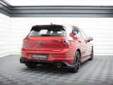 Rear Side Splitters V.4 + Flaps compatible with Volkswagen Golf GTI / GTE Mk8
