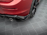 Rear Side Splitters V.4 + Flaps compatible with Volkswagen Golf GTI / GTE Mk8