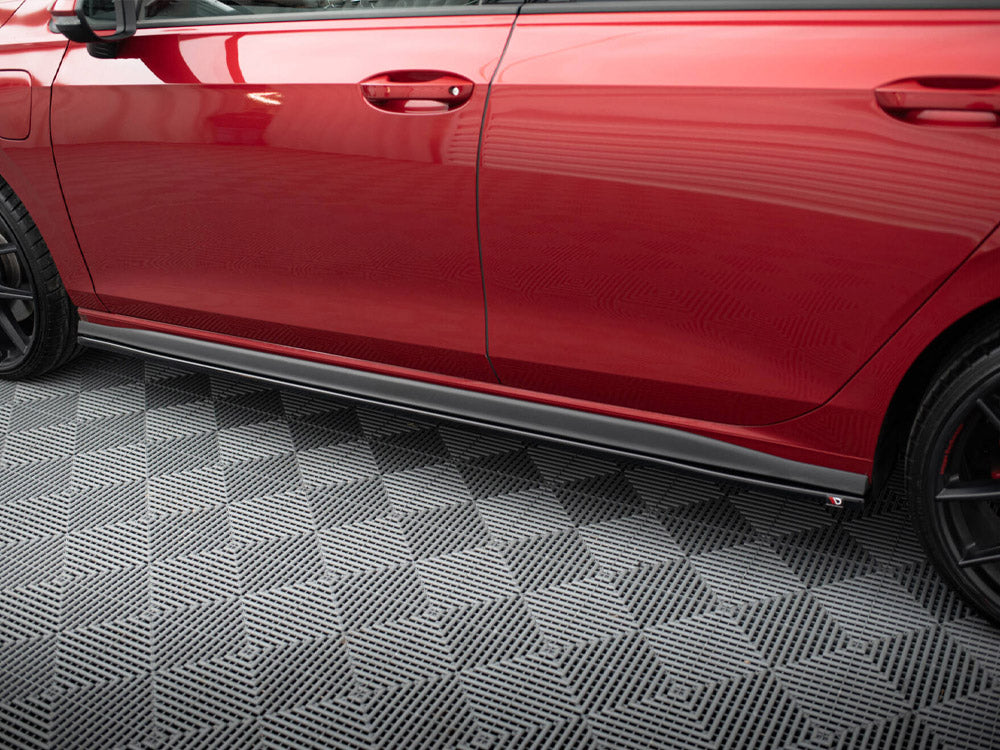 Side Skirts Diffusers V.1 compatible with Volkswagen Golf GTI / GTE / GTI Clubsport / GTD / R-Line Mk8