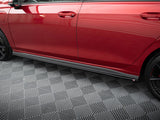 Side Skirts Diffusers V.1 compatible with Volkswagen Golf GTI / GTE / GTI Clubsport / GTD / R-Line Mk8