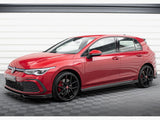 Side Skirts Diffusers V.2 + Flaps compatible with Volkswagen Golf GTI / GTE / GTI Clubsport / GTD / R-Line Mk8