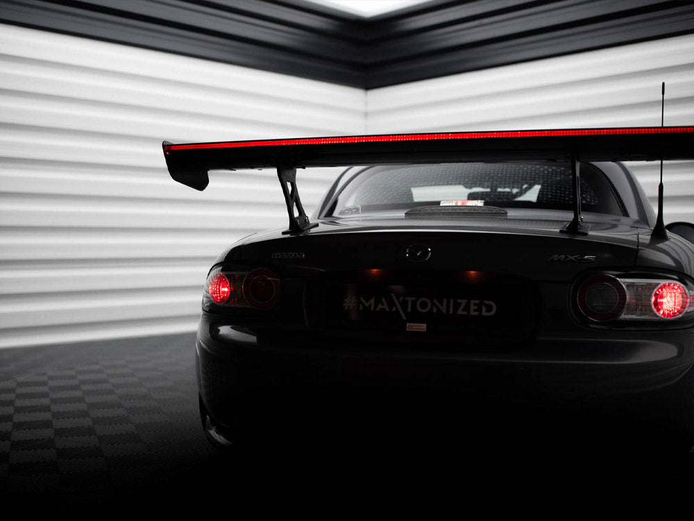 Carbon Spoiler + LED compatible with Mazda MX-5 Hardtop NC (Mk3)