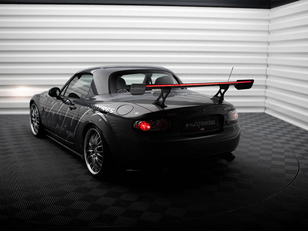 Carbon Spoiler + LED compatible with Mazda MX-5 Hardtop NC (Mk3)