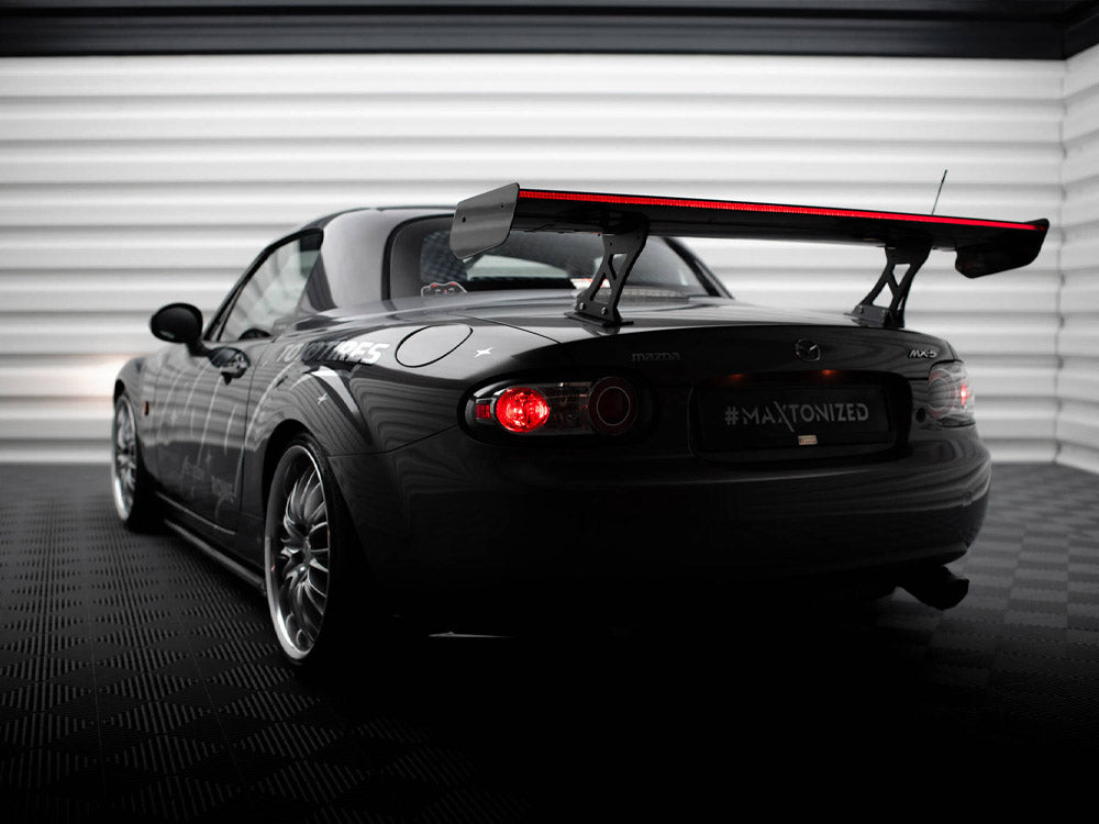 Carbon Spoiler + LED compatible with Mazda MX-5 Hardtop NC (Mk3)