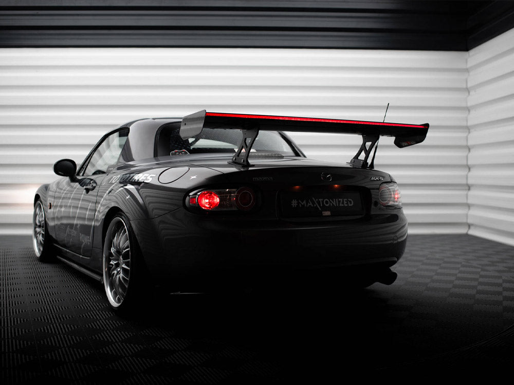 Carbon Spoiler + LED compatible with Mazda MX-5 Hardtop NC (Mk3)