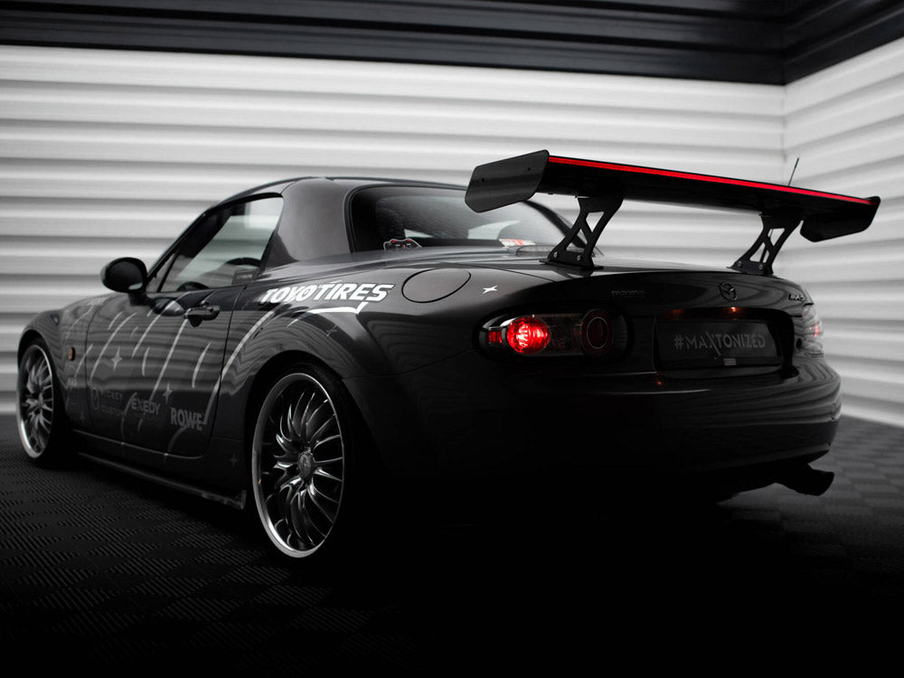 Carbon Spoiler + LED compatible with Mazda MX-5 Hardtop NC (Mk3)