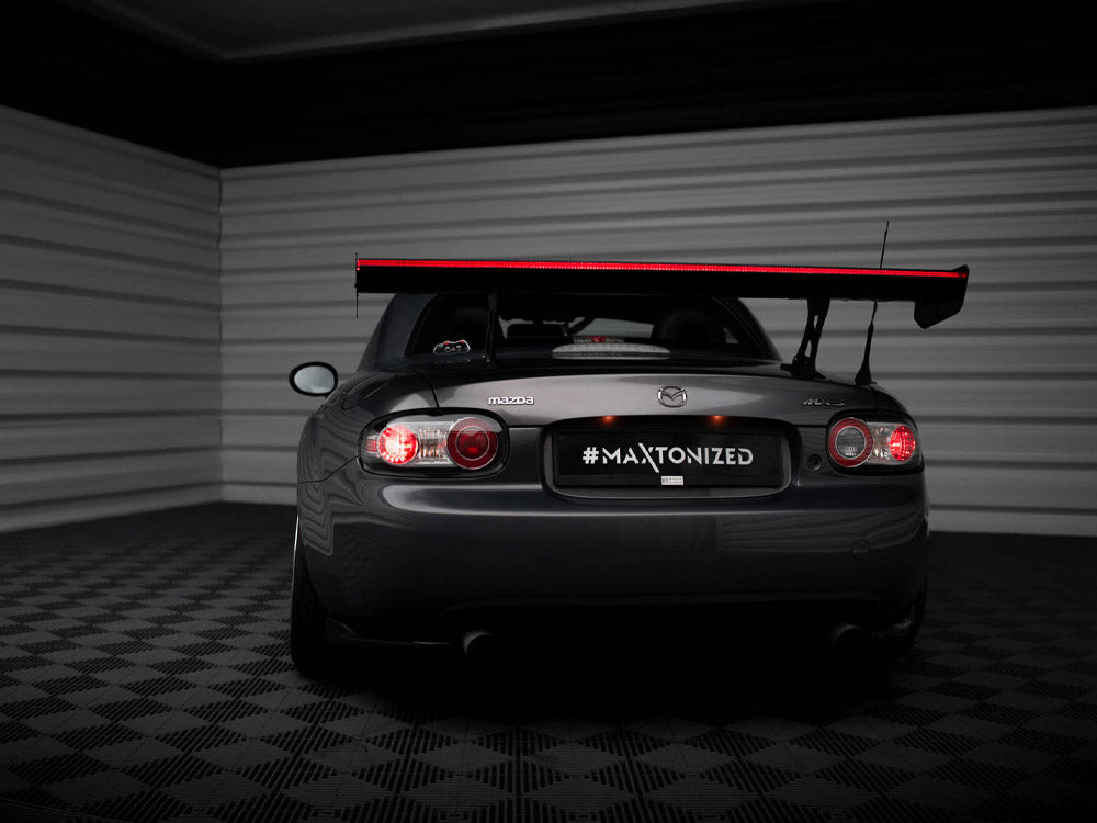 Carbon Spoiler + LED compatible with Mazda MX-5 Hardtop NC (Mk3)