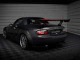 Carbon Spoiler + LED compatible with Mazda MX-5 Hardtop NC (Mk3)