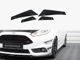 Front Bumper Wings (Canards) compatible with Ford Fiesta ST Mk7 FL