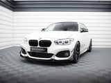 Front Bumper Wings (Canards) compatible with BMW 1 M-Pack / M140i F20 Facelift