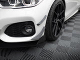 Front Bumper Wings (Canards) compatible with BMW 1 M-Pack / M140i F20 Facelift
