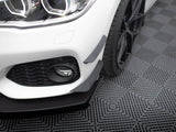 Front Bumper Wings (Canards) compatible with BMW 1 M-Pack / M140i F20 Facelift