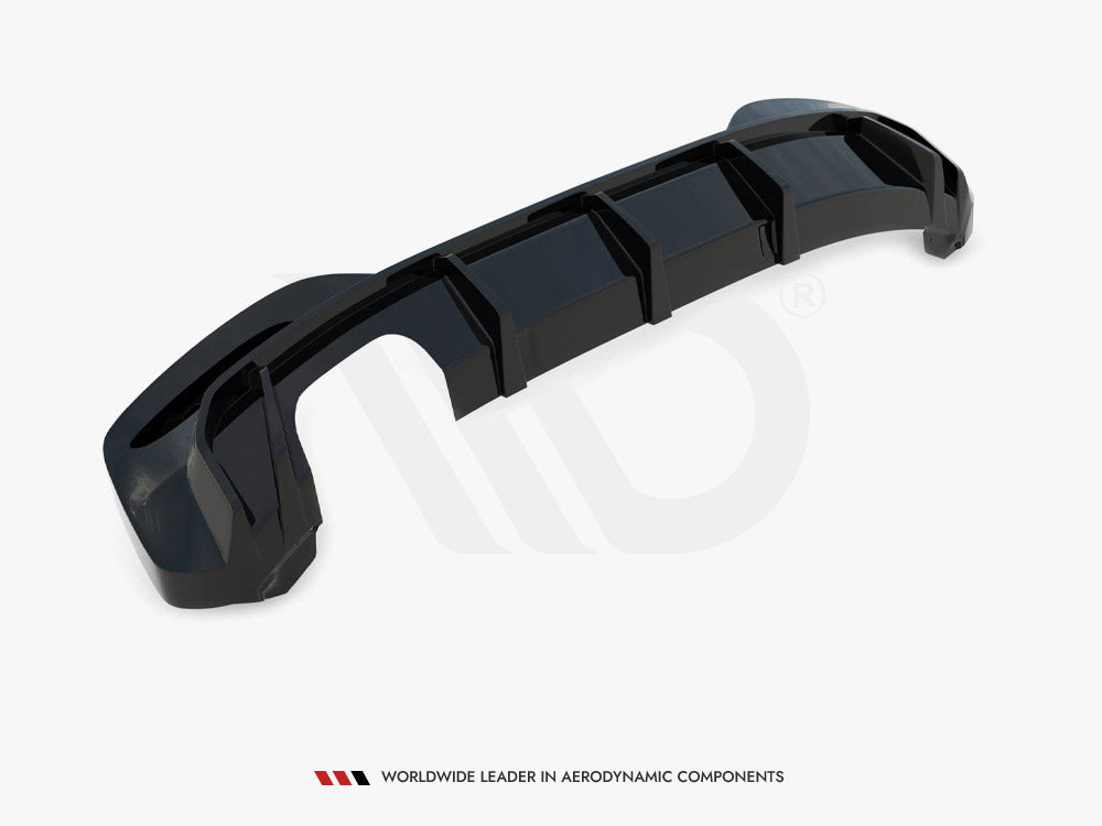 Rear Valance V.3 compatible with BMW 1 M-Pack F20 Facelift (Single Side dual exhaust Version)