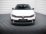 Front Splitter V.1 compatible with Volkswagen Polo GTI / R-Line Mk6 Facelift