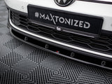 Front Splitter V.1 compatible with Volkswagen Polo GTI / R-Line Mk6 Facelift
