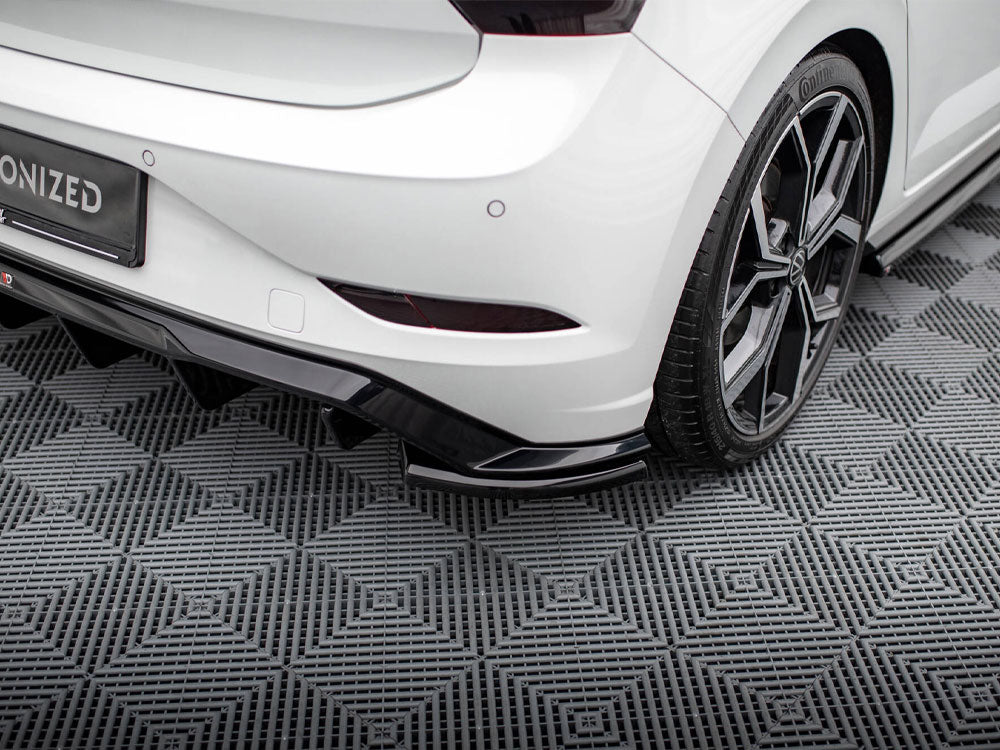 Rear Side Splitters compatible with Volkswagen Polo GTI / R-Line Mk6 Facelift