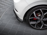 Rear Side Splitters compatible with Volkswagen Polo GTI / R-Line Mk6 Facelift