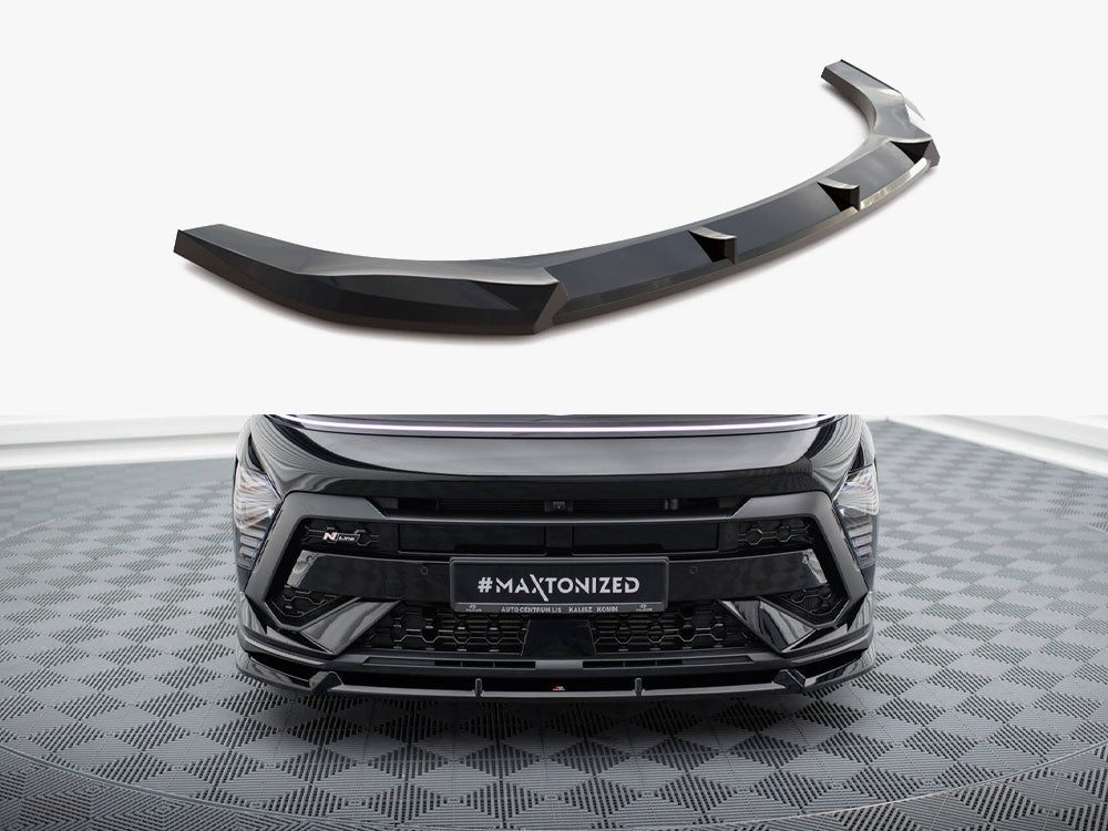 Front Splitter compatible with Hyundai Kona N Line Mk2