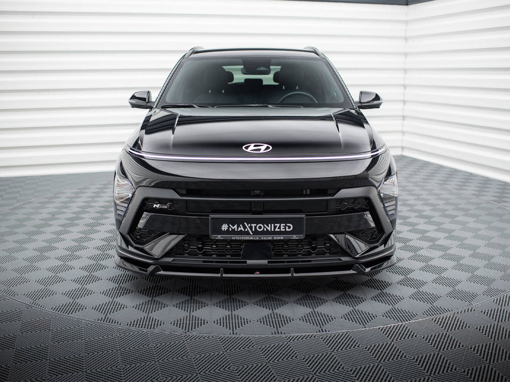 Front Splitter compatible with Hyundai Kona N Line Mk2