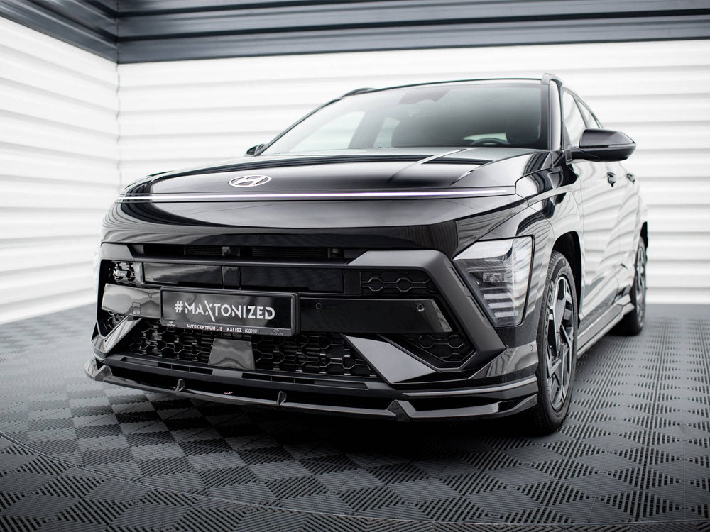 Front Splitter compatible with Hyundai Kona N Line Mk2