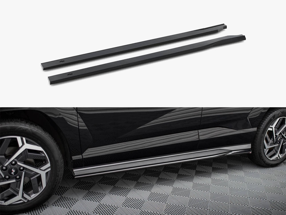 Side Skirts Diffusers compatible with Hyundai Kona N Line Mk2