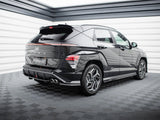 Central Rear Splitter (Vertical Bars) compatible with Hyundai Kona N Line Mk2