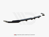 Central Rear Splitter (Vertical Bars) compatible with Hyundai Kona N Line Mk2