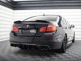 Rear Valance V.2 compatible with BMW 5 M-Pack F10 / F11 (Version with two double exhausts)