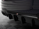 Rear Valance V.2 compatible with BMW 5 M-Pack F10 / F11 (Version with two double exhausts)