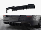 Rear Valance V.2 compatible with BMW 5 M-Pack F10 / F11 (Version with double exhaust on one Side)